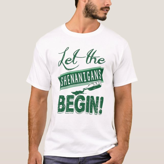 Camiseta Que Comece a Confusão (Frente)