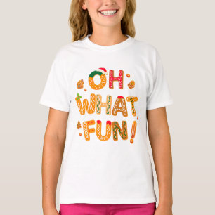 Camiseta Que Cookies Divertidos De Pão De Natal