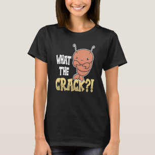 Camiseta Que Cota De Crack Para Um Ventilador De Caranguejo