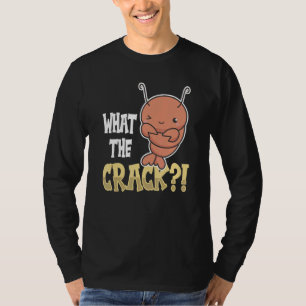 Camiseta Que Cota De Crack Para Um Ventilador De Caranguejo
