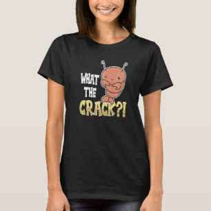 Camiseta Que Cota De Crack Para Um Ventilador De Caranguejo
