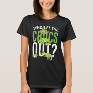 Camiseta Que Deixou O Crocodilo Cortar O Teto Para Crianças