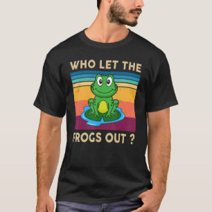 Camiseta Que Deixou Os Sapos Saírem Crianças Garoto Rapaz B