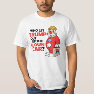 Camiseta Que deixou Trump sair do carro de palhaço - Anti-T