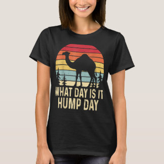 Camiseta Que Dia É O Dia Hump Retro Vintage Sunset Camel