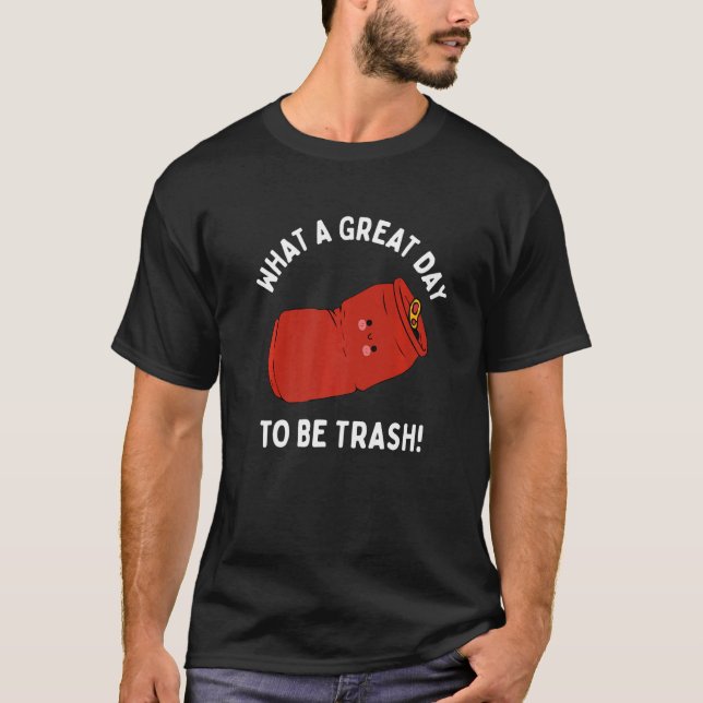 Camiseta Que dia Excelente de tombar refrigerante (Frente)