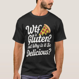 Camiseta que diabos é glúten
