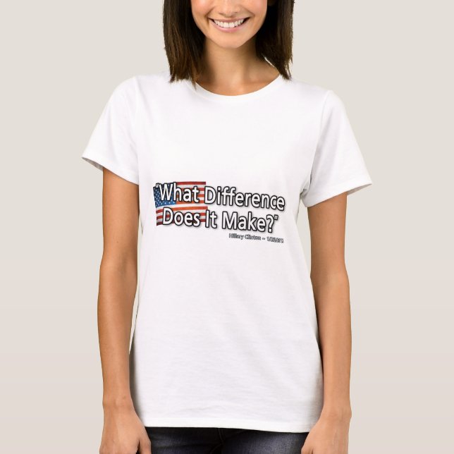 Camiseta Que diferença ele faz (Frente)