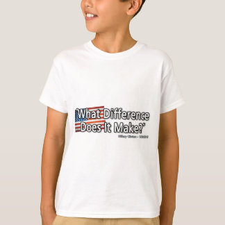 Camiseta Que diferença faz?