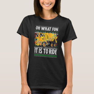 Camiseta Que Diversão É Dirigir Um Caminhão De Mistura De N