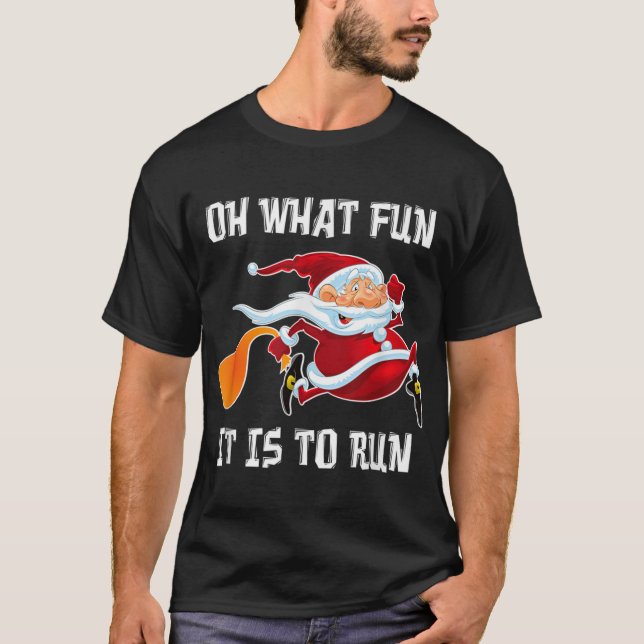 Camiseta Que Diversão É Fazer Papais noeis De Natal Engraça (Frente)