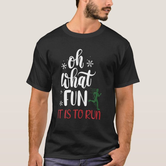 Camiseta Que Diversão É Fazer Uma Ideia Engraçada No Natal (Frente)