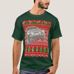 Camiseta Que Divertido É Dirigir 