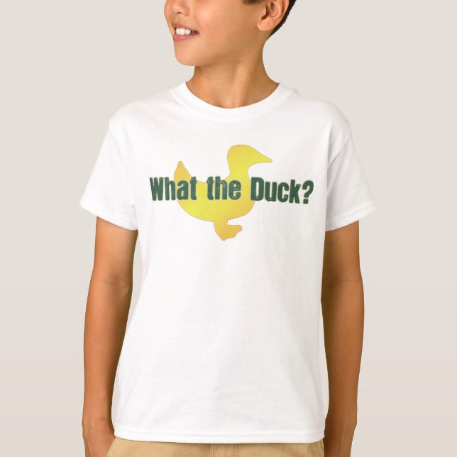 Camiseta Que Duck? (Frente)