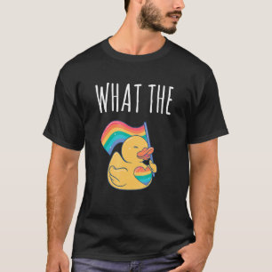 Camiseta Que Duck Duck Unicorn LGBTQ Rubber Duck Erpel