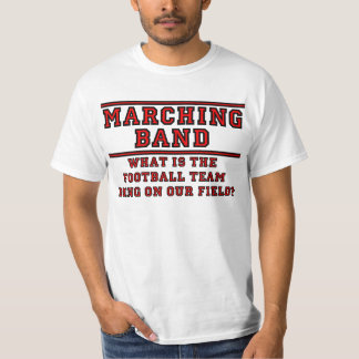 Camiseta Que é a equipa de futebol que faz em nosso campo?