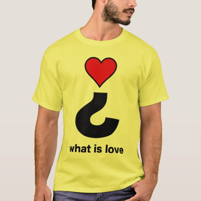 Camiseta Que é amor? (Frente)