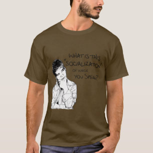 Camiseta Que é socialização?