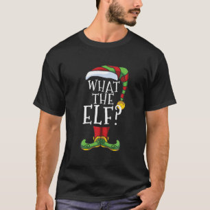Camiseta Que Elf? Presente de Grupo de Natal de Combinaçã