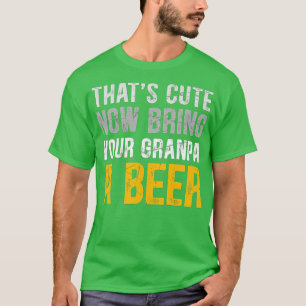 Camiseta Que Engraçado Agora Traga O Seu Avô Um Gordo De Ce
