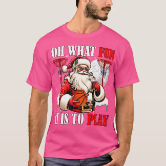Camiseta Que Engraçado É Tocar Papais noeis De Natal Jogand