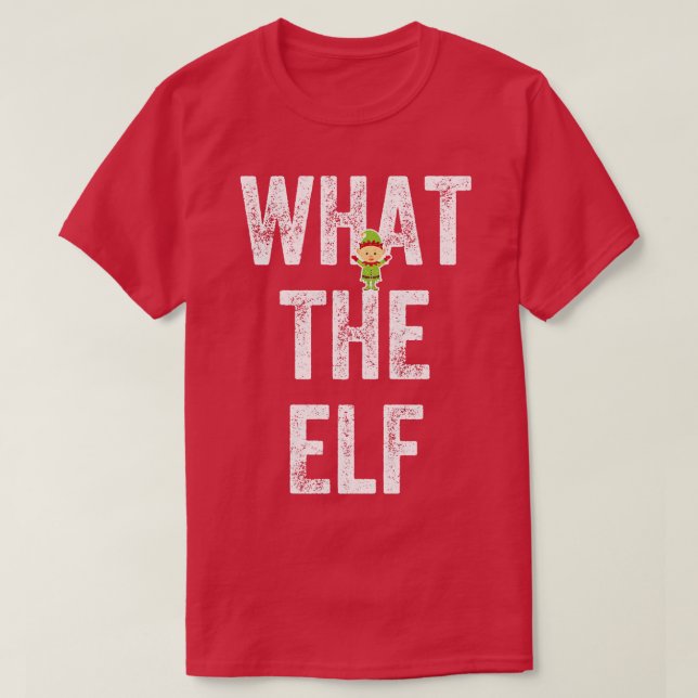 Camiseta Que engraçado natal (Frente do Design)