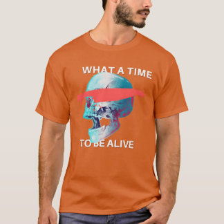 Camiseta que época para estar vivo vintage