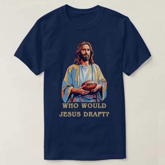 Camiseta que faria jesus draft 3 (Frente do Design)