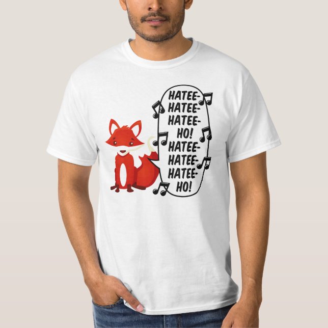 Camiseta Que faz a raposa diz? (Frente)
