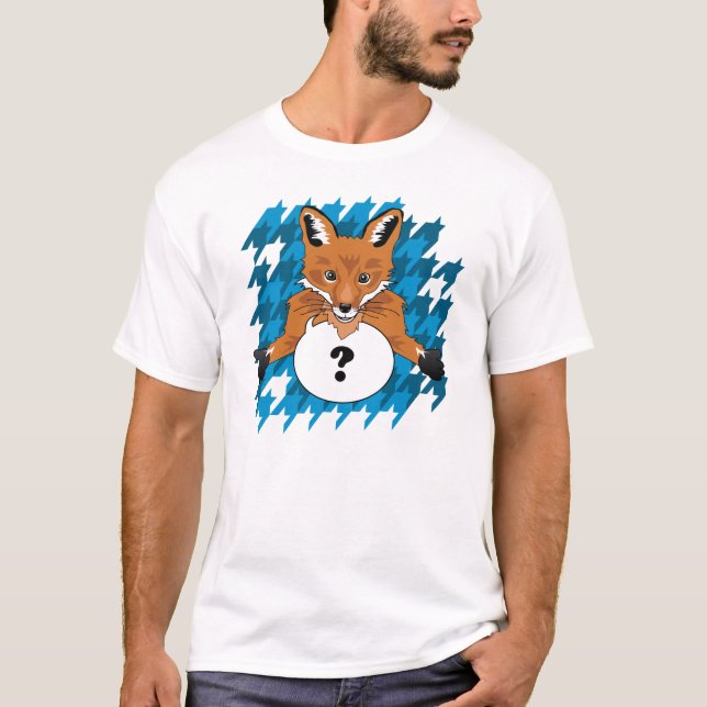 Camiseta Que FAZ a raposa diz!? (Frente)