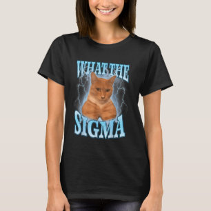 Camiseta Que Gato Sigma Meme