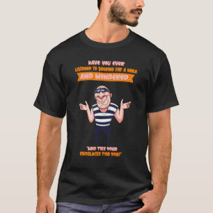 Camiseta Que Gravatas Seus Colchões Para Você