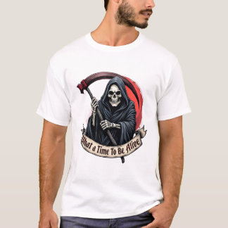 Camiseta Que Hora De Estar Vivo Clássico