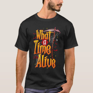Camiseta Que Hora De Estar Vivo, O Ceifador De Grim Scythe