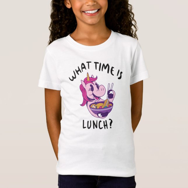 Camiseta Que horas é o almoço (Frente)