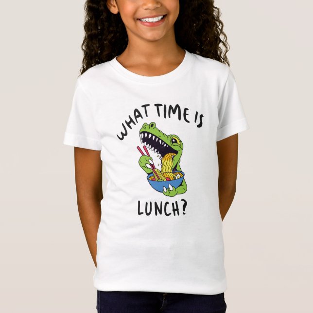 Camiseta Que horas é o almoço (Frente)