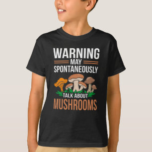 Camiseta Que Jogue Diversão Do Dia Dos Cogumelos Espontane