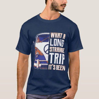 Camiseta Que longa viagem estranha foi fantasia de hippie