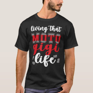 Camiseta Que Motocross Gigi Life Dirt Bike Gigi Avó