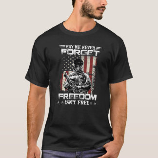 Camiseta Que Nunca Esqueçamos que a Liberdade Não é Grátis