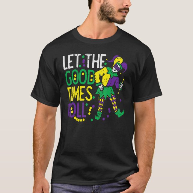 Camiseta Que O Bom Tempo Devolva O Jester Bead Carro Mardi  (Frente)