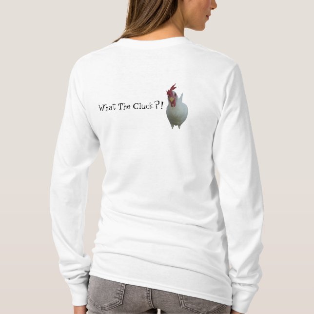 Camiseta Que o Cluck?! (Verso)