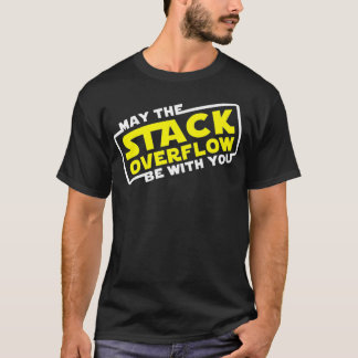 Camiseta Que O Estouro Da Pilha Esteja Com Você Premium