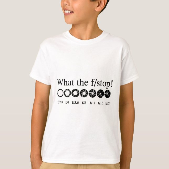 Camiseta QUE o f/STOP? (Frente)