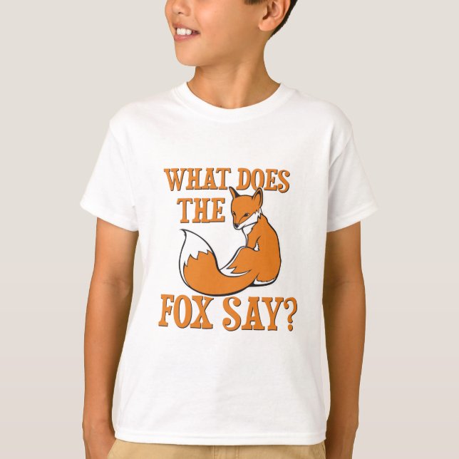 Camiseta Que o Fox diz? (Frente)