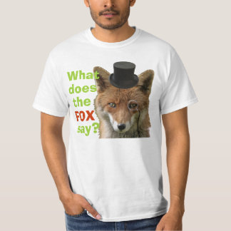 Camiseta Que o Fox diz?
