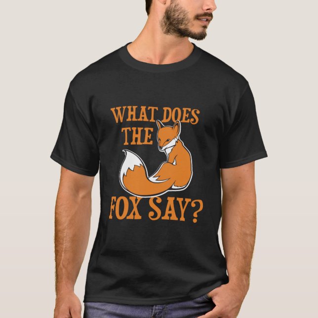 Camiseta Que o Fox diz? (Frente)