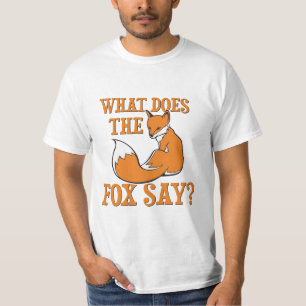 Camiseta Que o Fox diz?