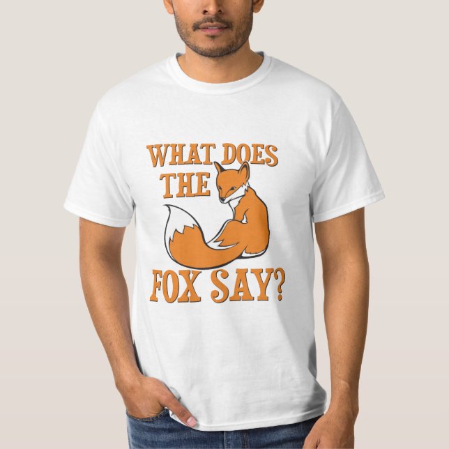 Camiseta Que o Fox diz? (Frente)