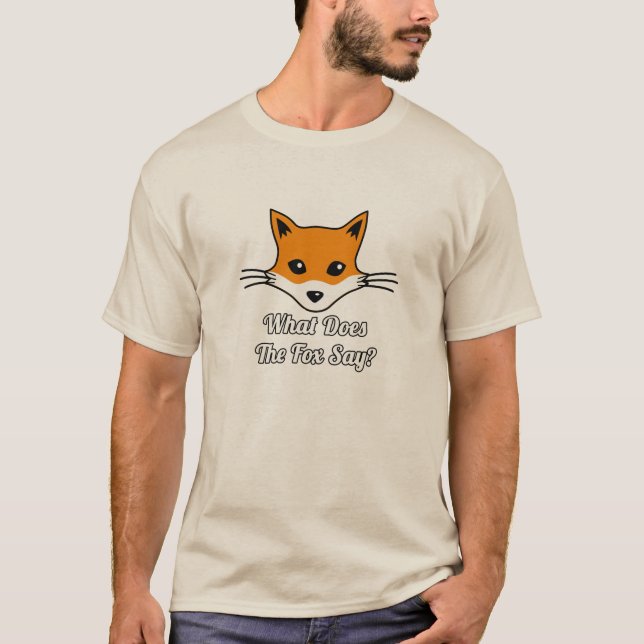 Camiseta Que o Fox diz? (Frente)